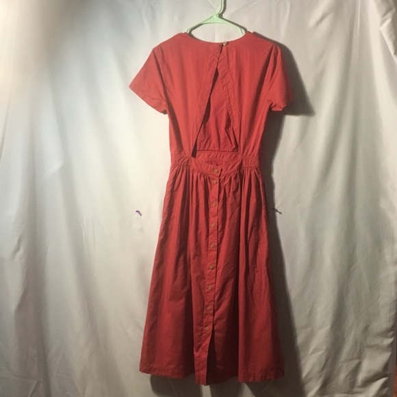 Madewell open-back midi dress - Picture 4 of 8